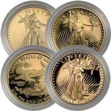1/2 oz Proof American Gold Eagle Coin (Random Year, Capsules Only)
