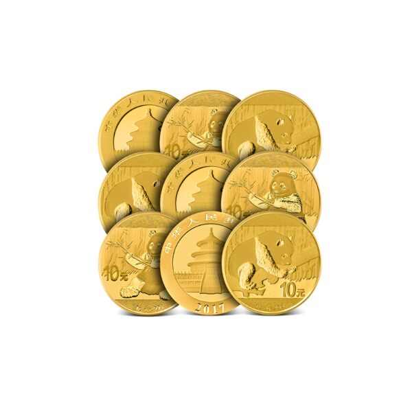 1/20 oz Chinese Gold Panda Coin (Random Year, Unsealed)