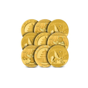 1 Gram Chinese Gold Panda Coin (Random Year, Sealed)