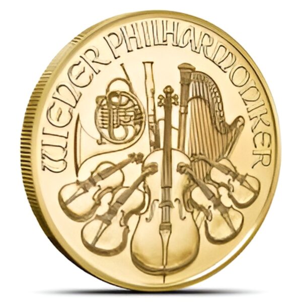 2025 1/10 oz Austrian Gold Philharmonic Coin (BU)