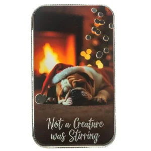 1 oz Colorized Scottsdale Dreaming of Christmas Silver Bar (New)
