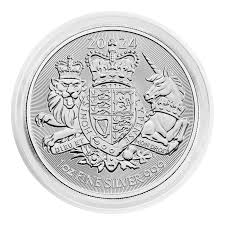 2024 10 oz British Silver Royal Arms Coin (BU)