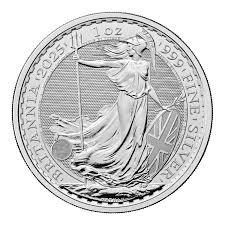 2025 1 oz British Silver Britannia Coin (BU)