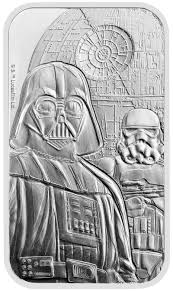 1 oz The Royal Mint Silver Star Wars Dark Side Bar (New)