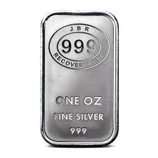 1 oz JBR Silver Bar (New)