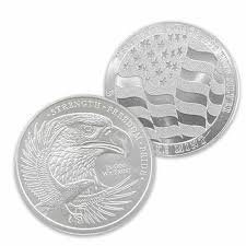 1/2 oz GSM Eagle Silver Round (New)