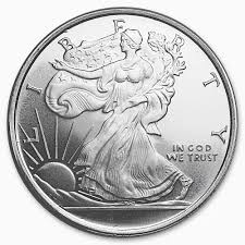 1/2 oz GSM Walking Liberty Silver Round (New)