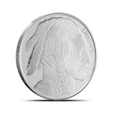 1/2 oz Silvertowne Buffalo Silver Round (New)