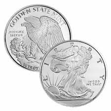 1/4 oz GSM Walking Liberty Silver Round (New)