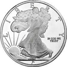 1/10 oz SilverTowne Walking Liberty Silver Round (New)