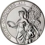 2022 1 oz St. Helena Silver Queen’s Virtues Truth Coin (BU)