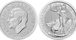 2025 1/4 oz British Silver Britannia Coin (BU)