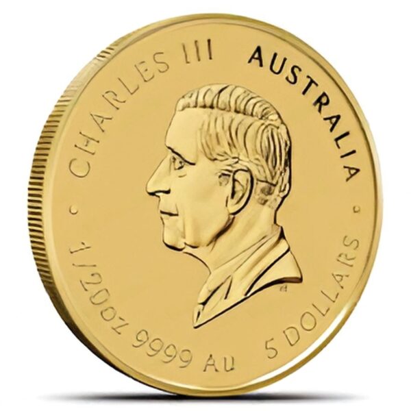2025 1/20 oz Australian Gold Lunar Snake Coin (BU)H - Image 2