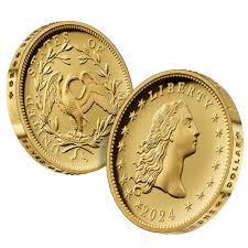 2024 1 oz Proof American Gold 230th Anniversary Flowing Hair Coin (High Relief, Box + CoA)