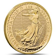 2025 1 oz British Gold Britannia Coin (BU)