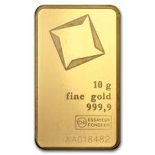 10 oz Valcambi Gold Bar (New w/Assay) - Mar 13, 2025