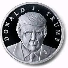 1 oz President Trump First Edition Silver Medallion (Capsule + CoA)