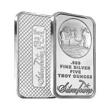 5 oz SilverTowne Prospector Silver Bar (New)