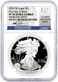 2023-W 1 oz Proof American Silver Eagle Coin NGC PF70 UCAM Advanced Release